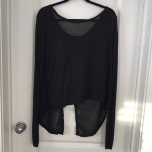 Black Lightweight Top